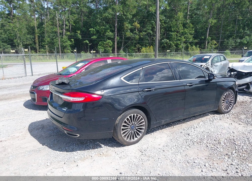 2017 FORD FUSION SE VIN: 3FA6P0H99HR292208