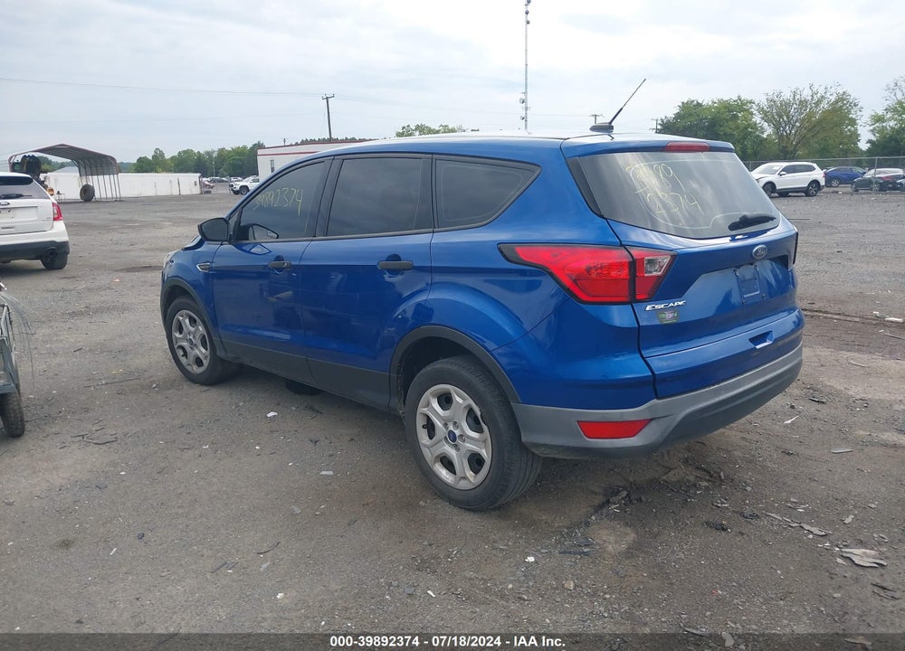 2019 FORD ESCAPE S VIN: 1FMCU0F74KUB21658