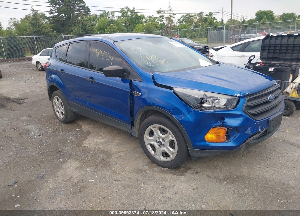2019 FORD ESCAPE S VIN: 1FMCU0F74KUB21658