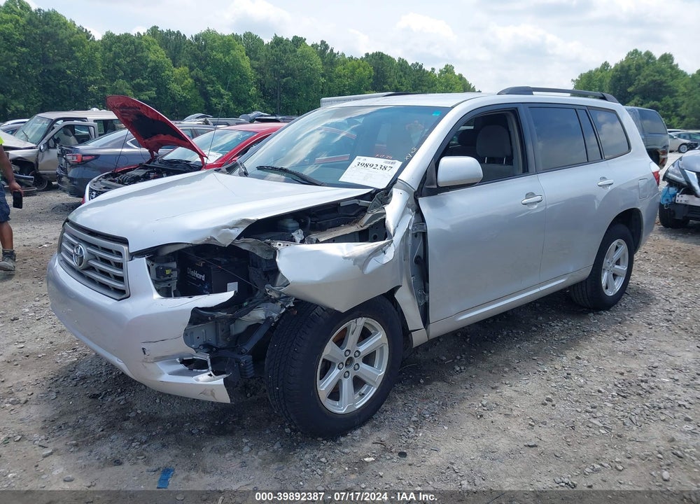 2008 TOYOTA HIGHLANDER VIN: JTEDS41A682022655