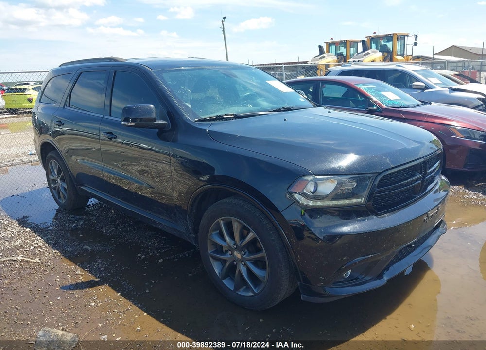 2017 DODGE DURANGO GT RWD VIN: 1C4RDHDG9HC838751