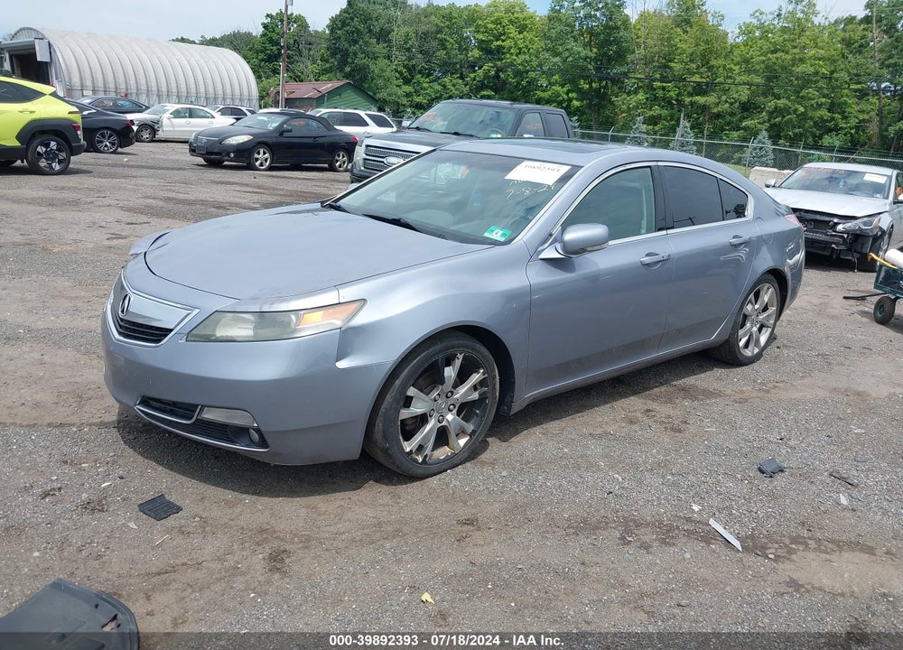2012 ACURA TL 3.7 VIN: 19UUA9F74CA001997