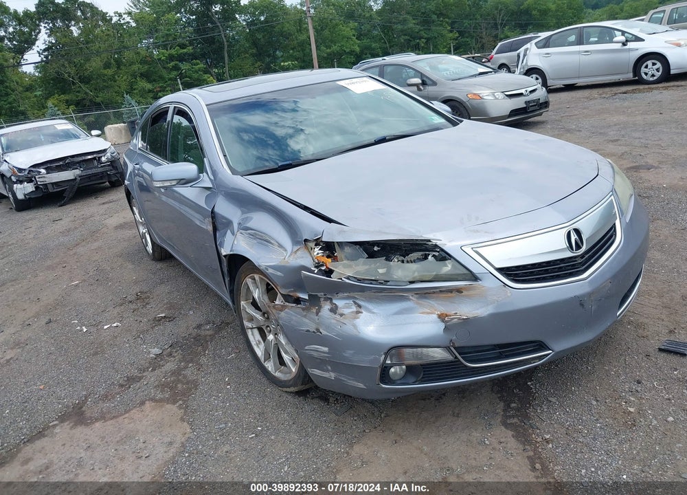 2012 ACURA TL 3.7 VIN: 19UUA9F74CA001997