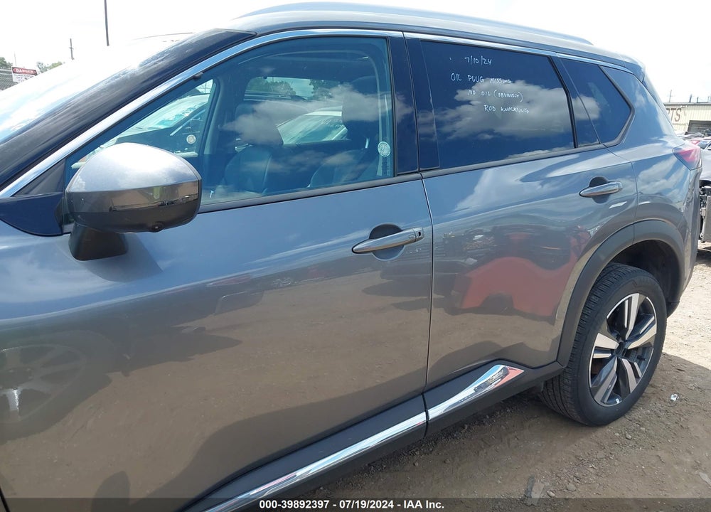 2023 NISSAN ROGUE SL INTELLIGENT AWD VIN: 5N1BT3CB1PC777578