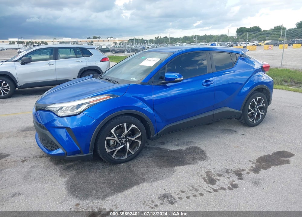 2021 TOYOTA C-HR XLE VIN: JTNKHMBX4M1107650