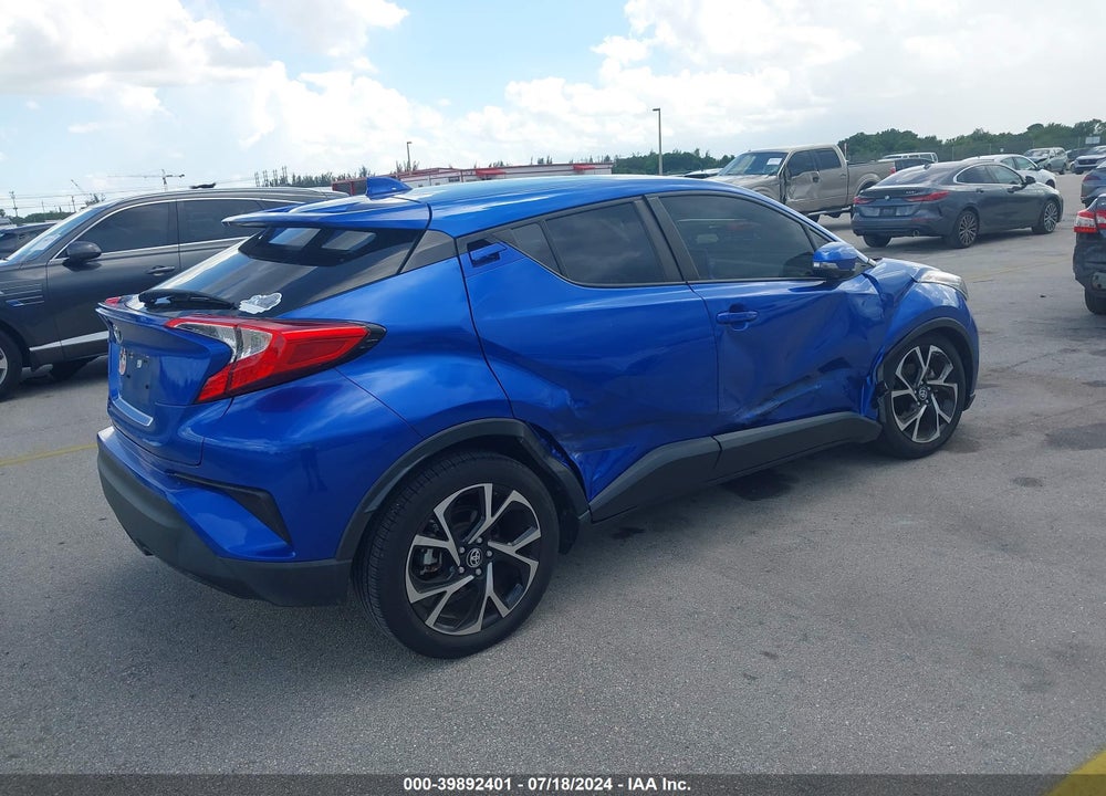 2021 TOYOTA C-HR XLE VIN: JTNKHMBX4M1107650