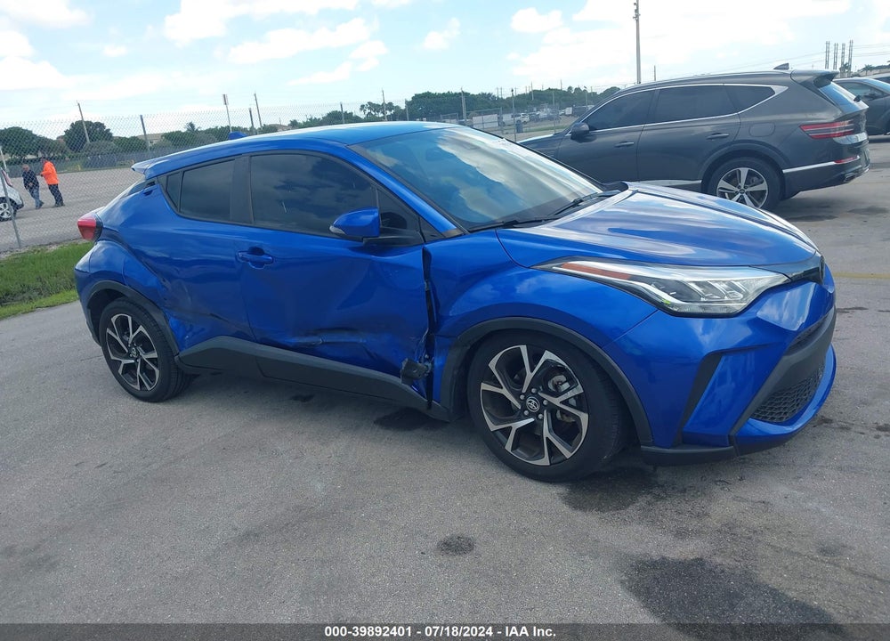 2021 TOYOTA C-HR XLE VIN: JTNKHMBX4M1107650
