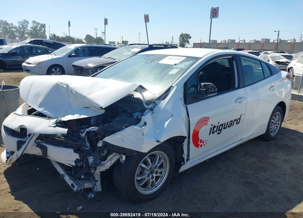 2020 TOYOTA PRIUS LE VIN: JTDKARFU4L3112212