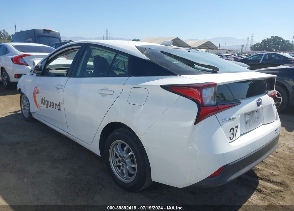 2020 TOYOTA PRIUS LE VIN: JTDKARFU4L3112212