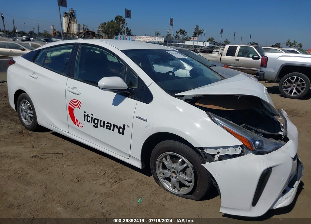 2020 TOYOTA PRIUS LE VIN: JTDKARFU4L3112212