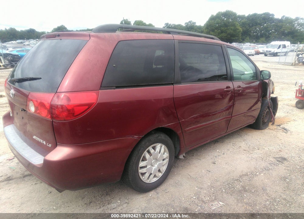 2006 TOYOTA SIENNA LE VIN: 5TDZA23C56S507066