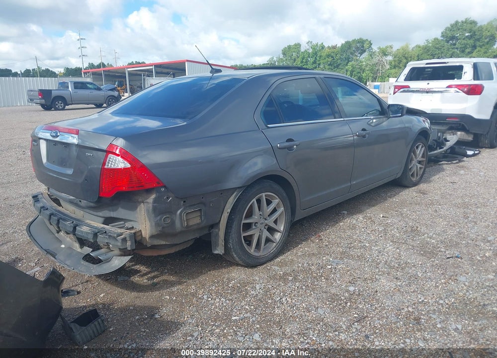 2011 FORD FUSION SEL VIN: 3FAHP0JA2BR240858