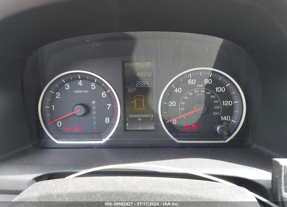 2009 HONDA CR-V EX-L VIN: 5J6RE38799L025481
