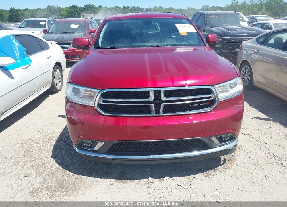 2014 DODGE DURANGO SXT VIN: 1C4RDJAG5EC539670