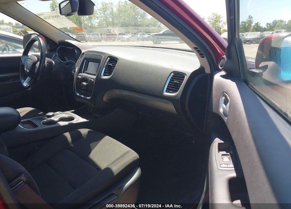 2014 DODGE DURANGO SXT VIN: 1C4RDJAG5EC539670