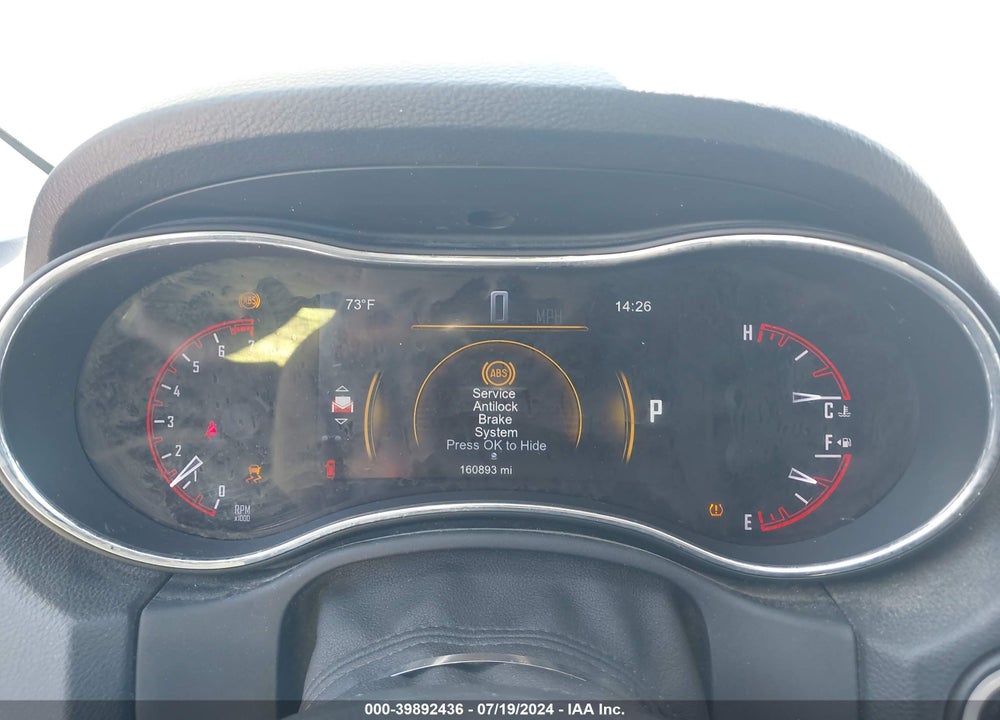 2014 DODGE DURANGO SXT VIN: 1C4RDJAG5EC539670