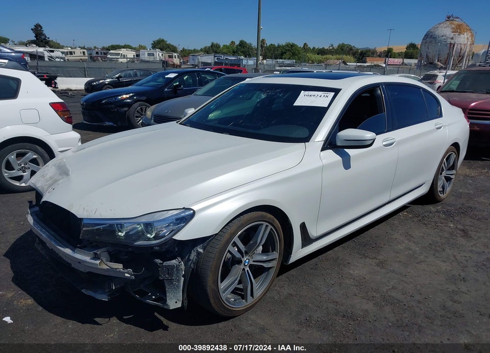 2019 BMW 740I VIN: WBA7E2C56KB216815
