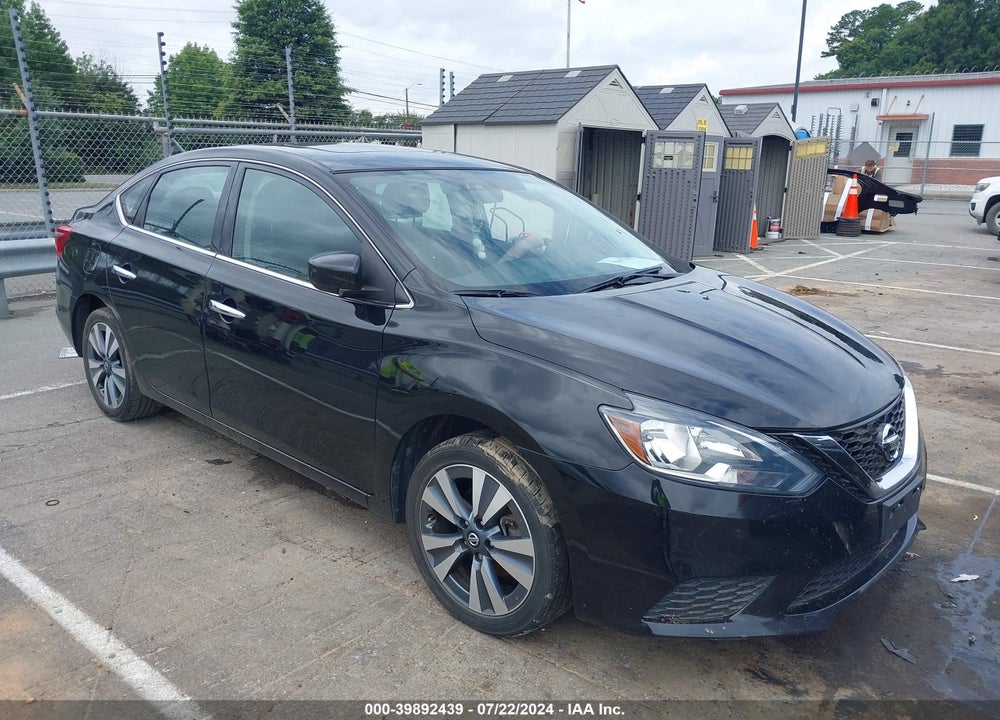 2019 NISSAN SENTRA SV VIN: 3N1AB7AP8KY388416