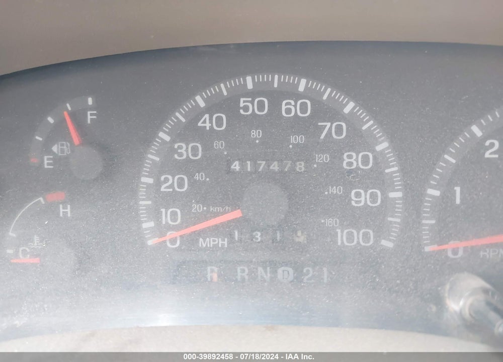 1997 FORD F-150 LARIAT/STANDARD/XL/XLT VIN: 1FTDF17WXVNC45169
