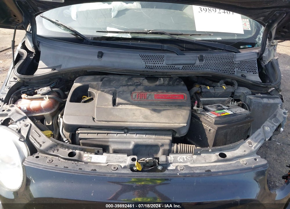 2012 FIAT 500 SPORT VIN: 3C3CFFBR3CT343262