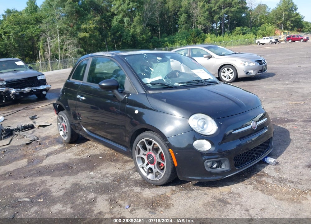 2012 FIAT 500 SPORT VIN: 3C3CFFBR3CT343262
