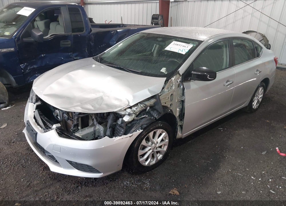 2019 NISSAN SENTRA S VIN: 3N1AB7AP9KY240212