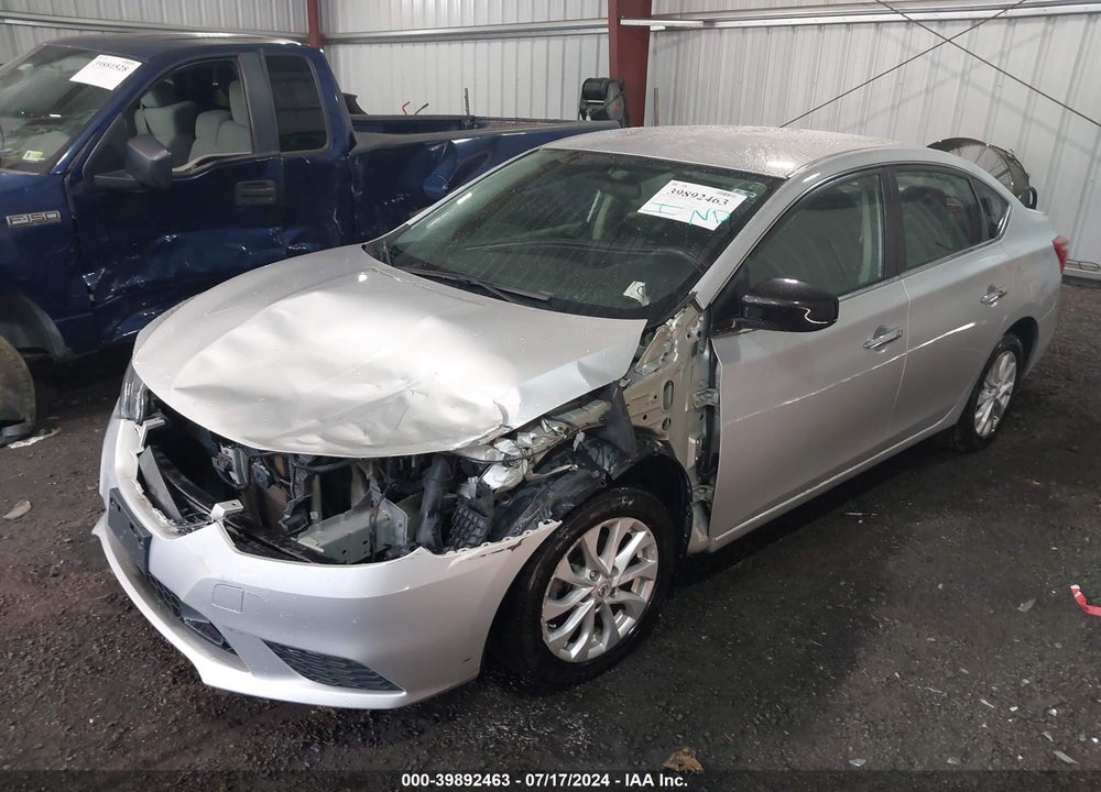 2019 NISSAN SENTRA S VIN: 3N1AB7AP9KY240212