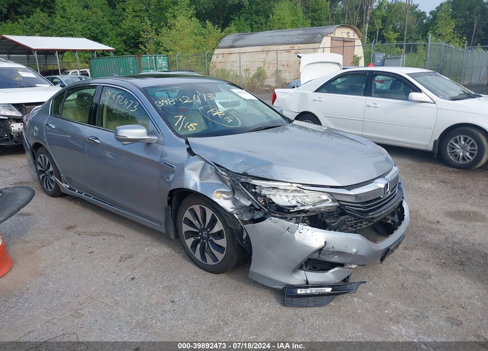 2017 HONDA ACCORD HYBRID TOURING VIN: JHMCR6F78HC026087