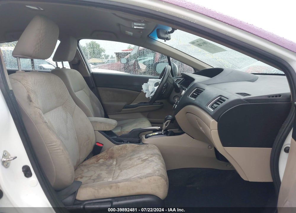 2015 HONDA CIVIC LX VIN: 19XFB2F56FE109646