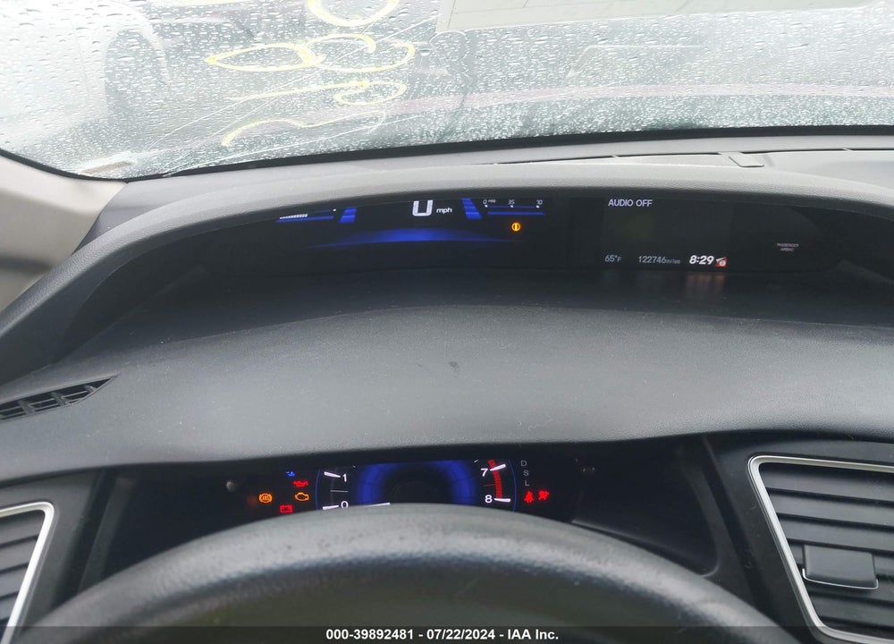 2015 HONDA CIVIC LX VIN: 19XFB2F56FE109646