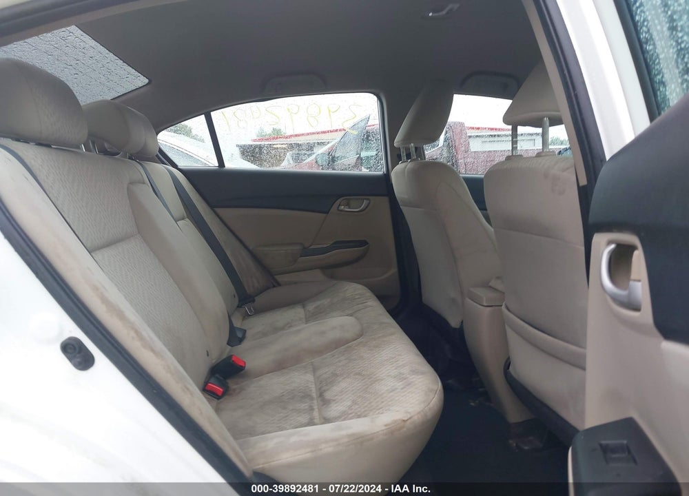 2015 HONDA CIVIC LX VIN: 19XFB2F56FE109646
