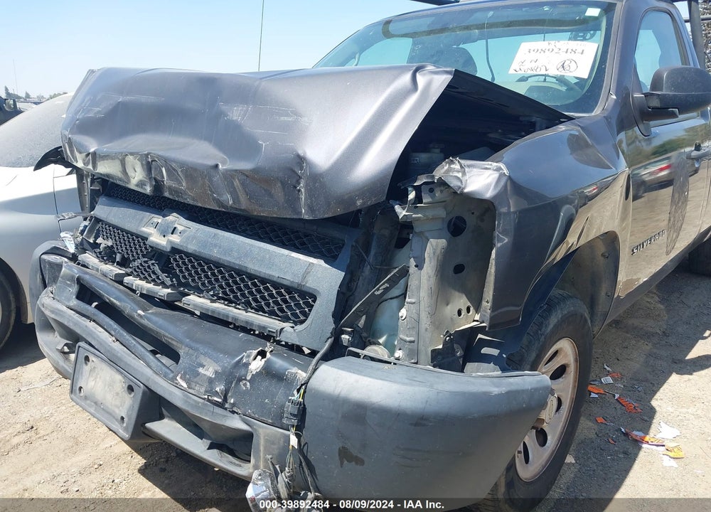 2011 CHEVROLET SILVERADO 1500 WORK TRUCK VIN: 1GCNCPEA6BZ324706