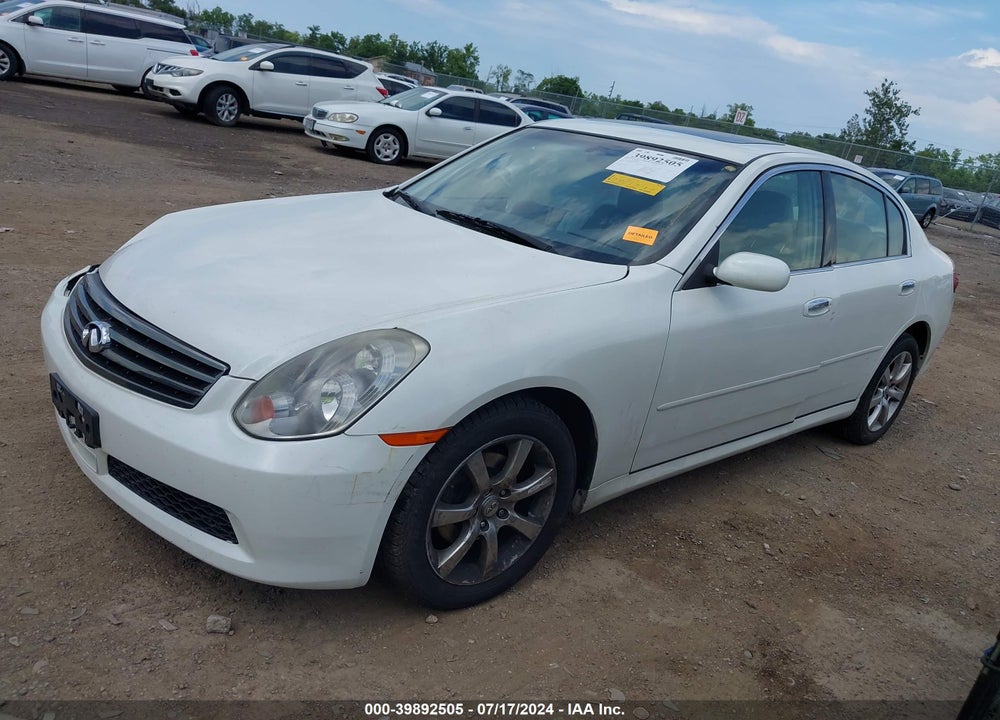 2005 INFINITI G35X VIN: JNKCV51FX5M302585