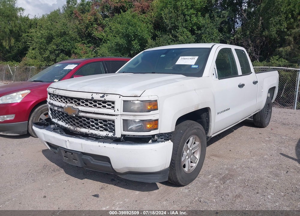 2014 CHEVROLET SILVERADO 1500 WORK TRUCK 1WT VIN: 1GCRCPEH9EZ345021