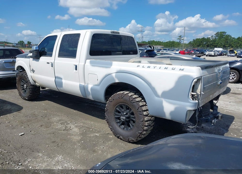 2015 FORD F-350 LARIAT VIN: 1FT8W3BT7FEC86824