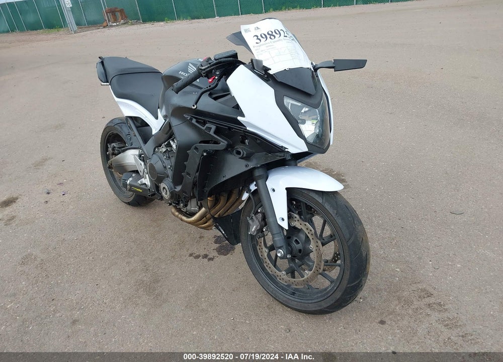 2014 HONDA CBR650 F VIN: MLHRC7402E5000123