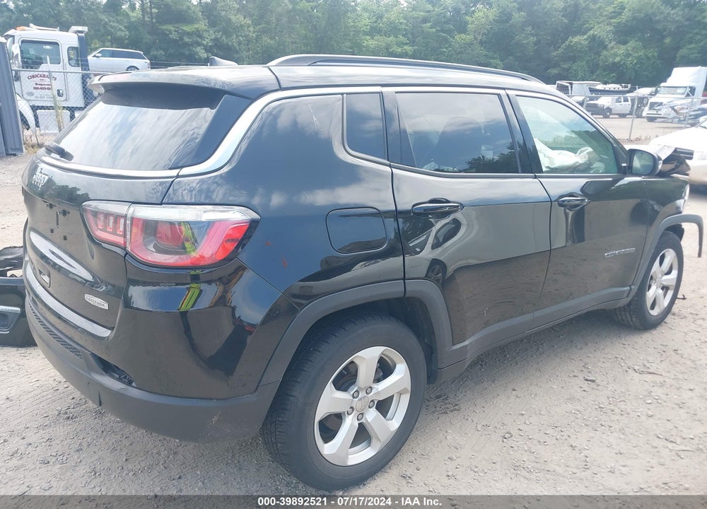 2017 JEEP NEW COMPASS LATITUDE FWD VIN: 3C4NJCBB5HT629514