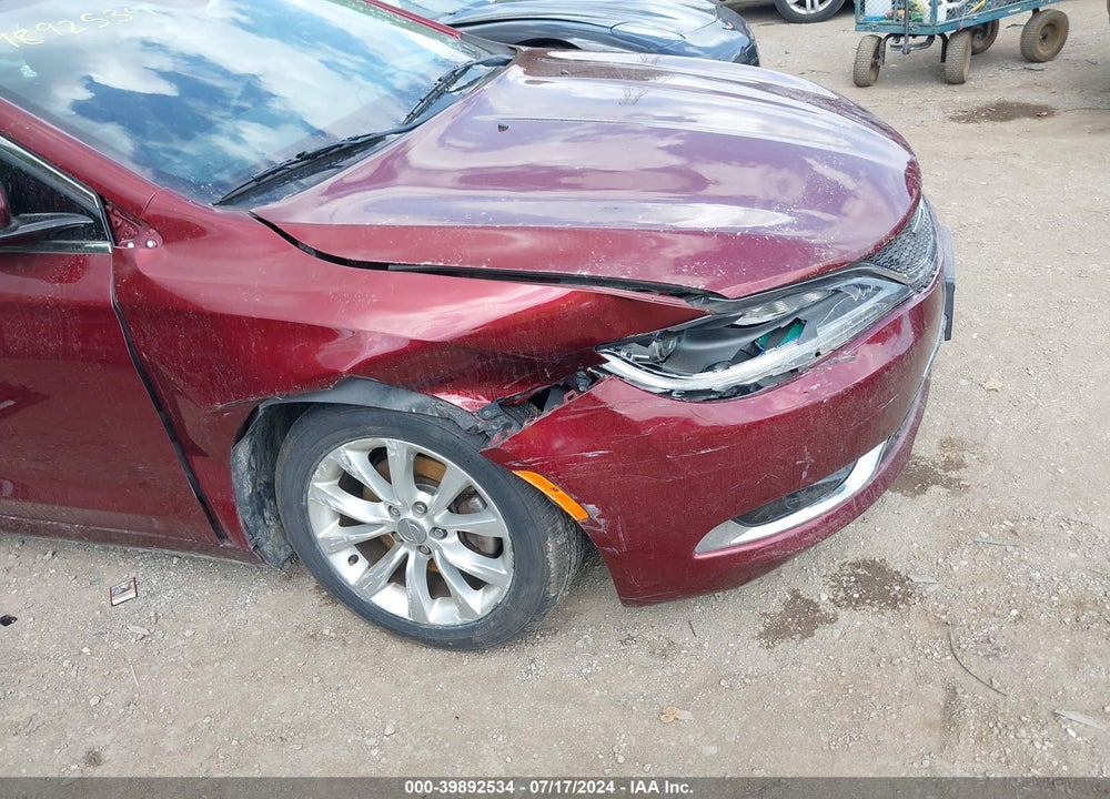 2015 CHRYSLER 200 C VIN: 1C3CCCCB9FN550364