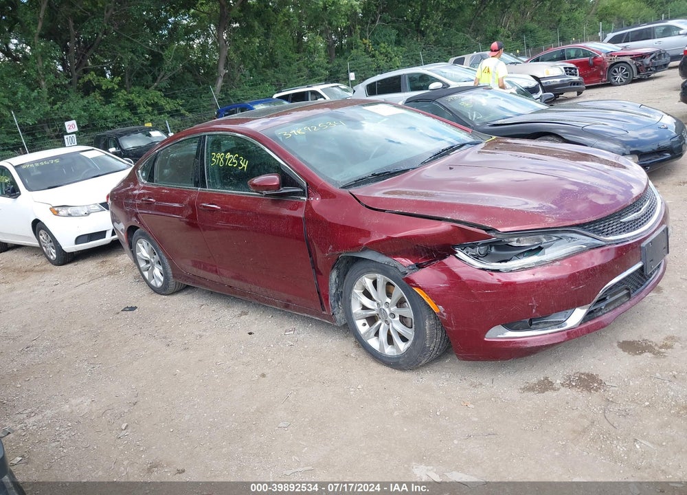 2015 CHRYSLER 200 C VIN: 1C3CCCCB9FN550364
