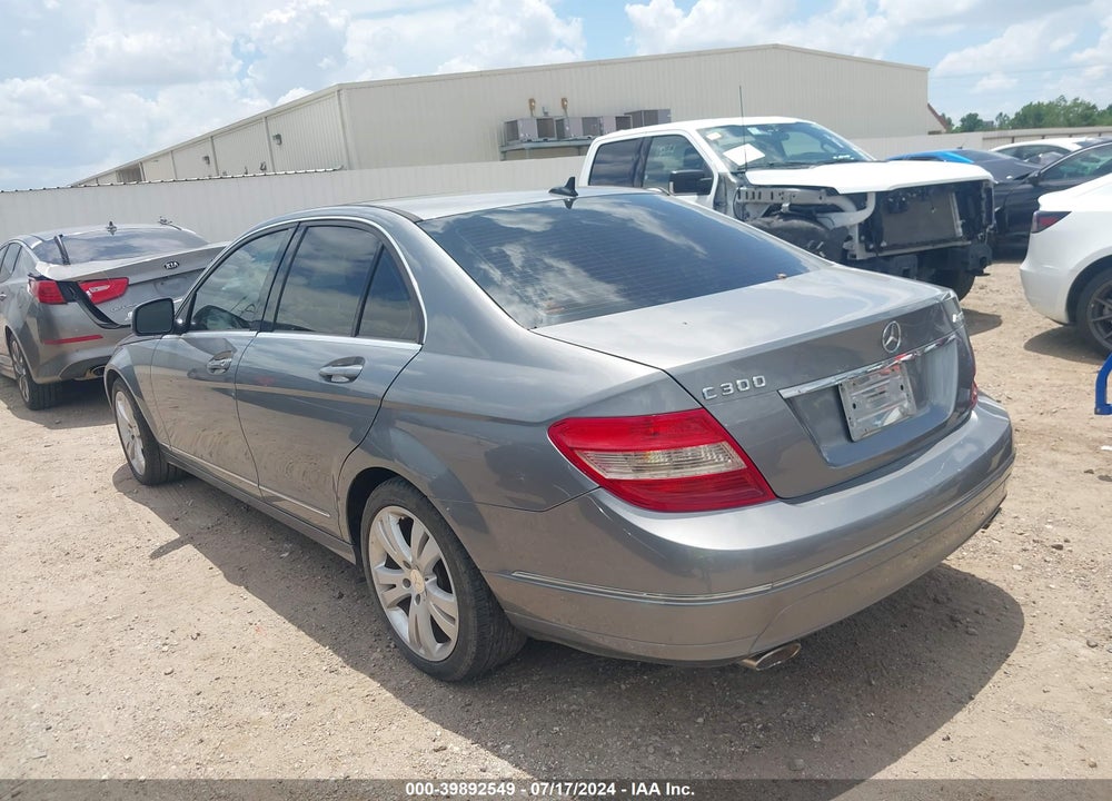 2009 MERCEDES-BENZ C 300 LUXURY 4MATIC/SPORT 4MATIC VIN: WDDGF81X89F258287