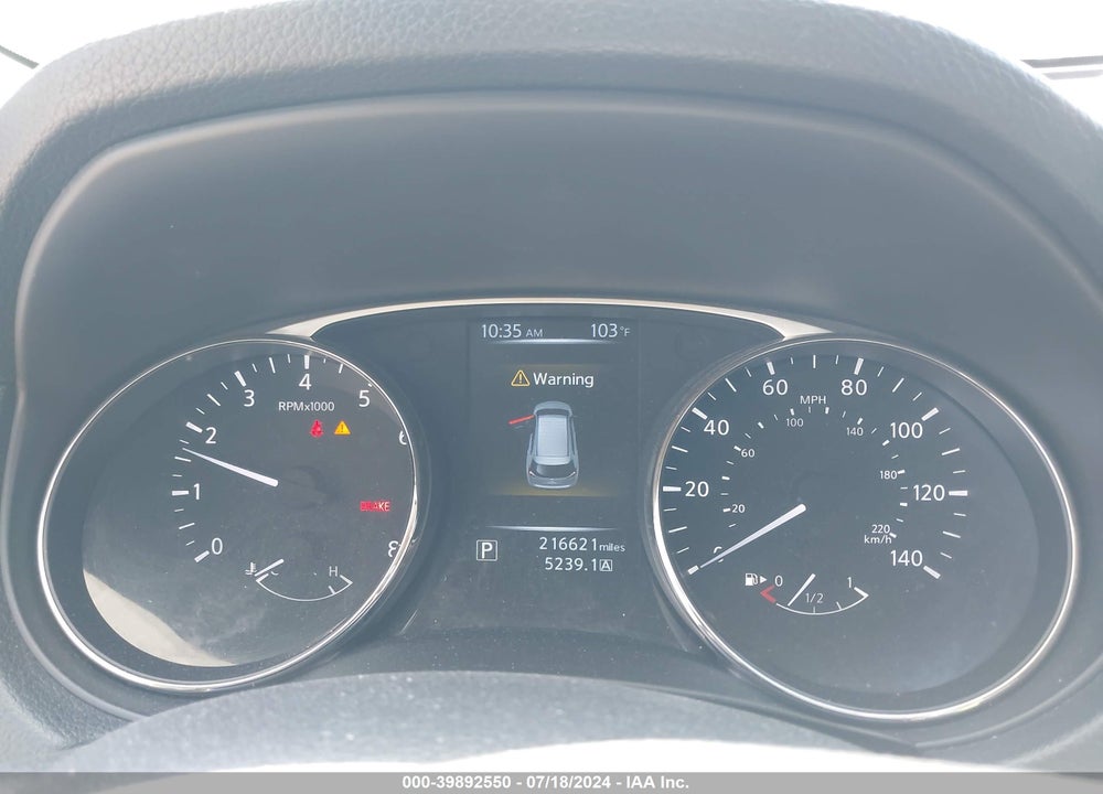 2015 NISSAN ROGUE SV VIN: KNMAT2MT3FP530961
