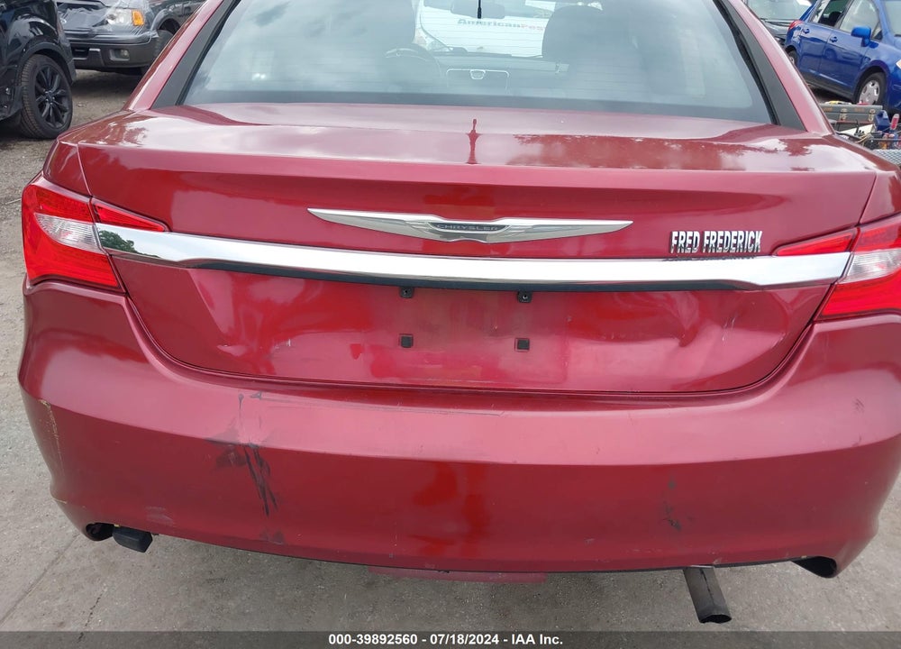 2013 CHRYSLER 200 TOURING VIN: 1C3CCBBBXDN603114