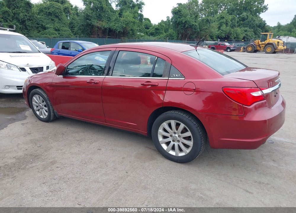 2013 CHRYSLER 200 TOURING VIN: 1C3CCBBBXDN603114
