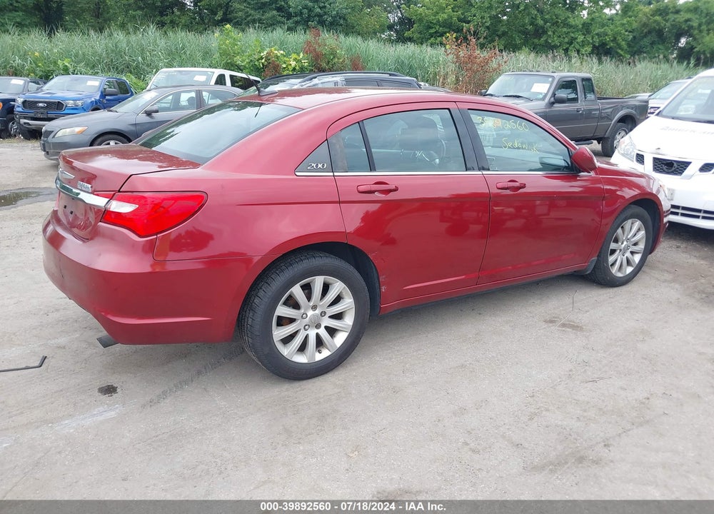 2013 CHRYSLER 200 TOURING VIN: 1C3CCBBBXDN603114