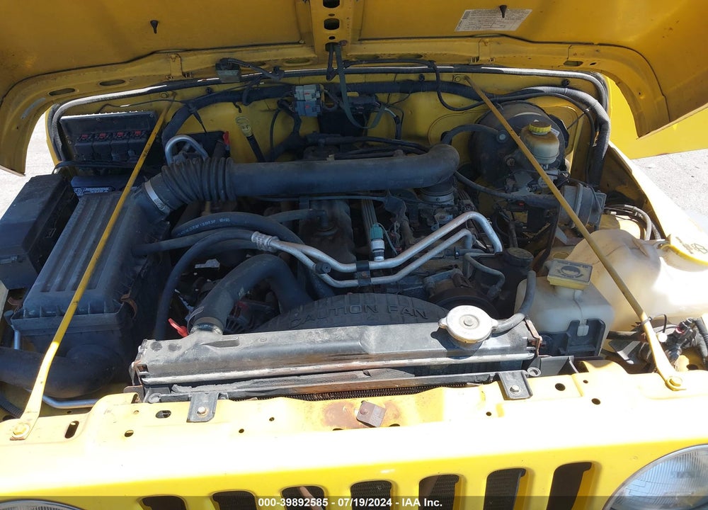2005 JEEP WRANGLER X VIN: 1J4FA39S55P374397