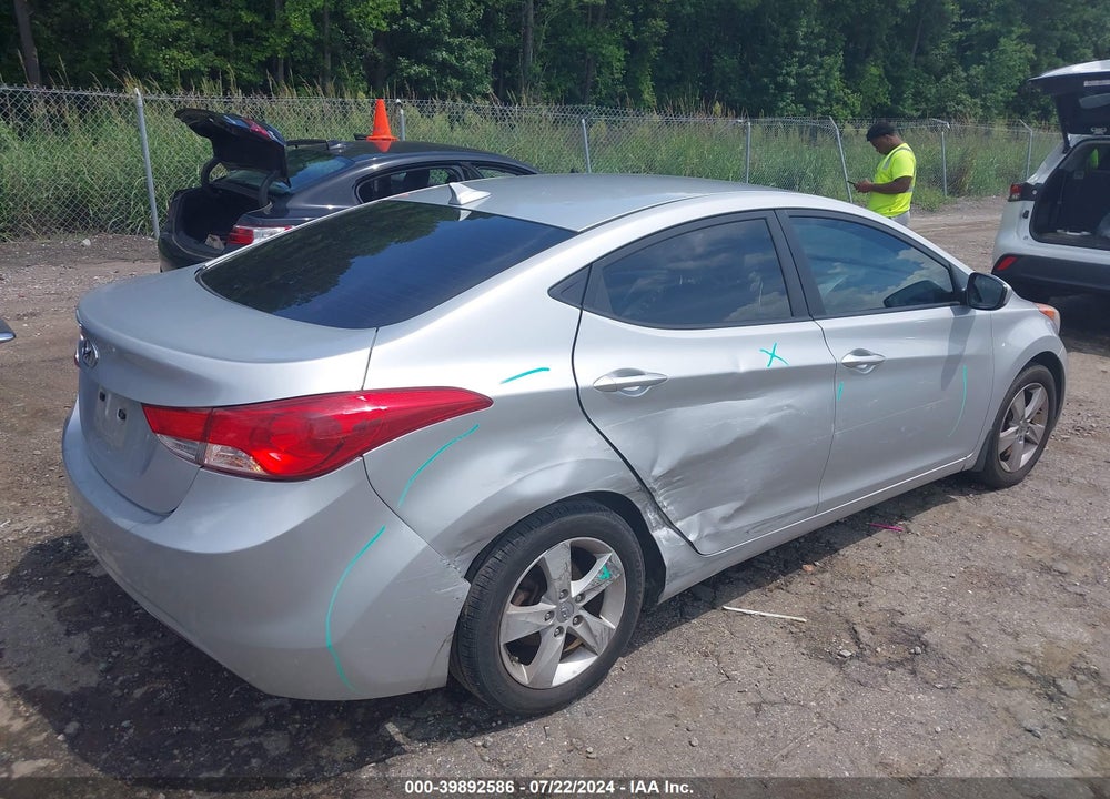 2012 HYUNDAI ELANTRA GLS (ULSAN PLANT) VIN: KMHDH4AE3CU274121