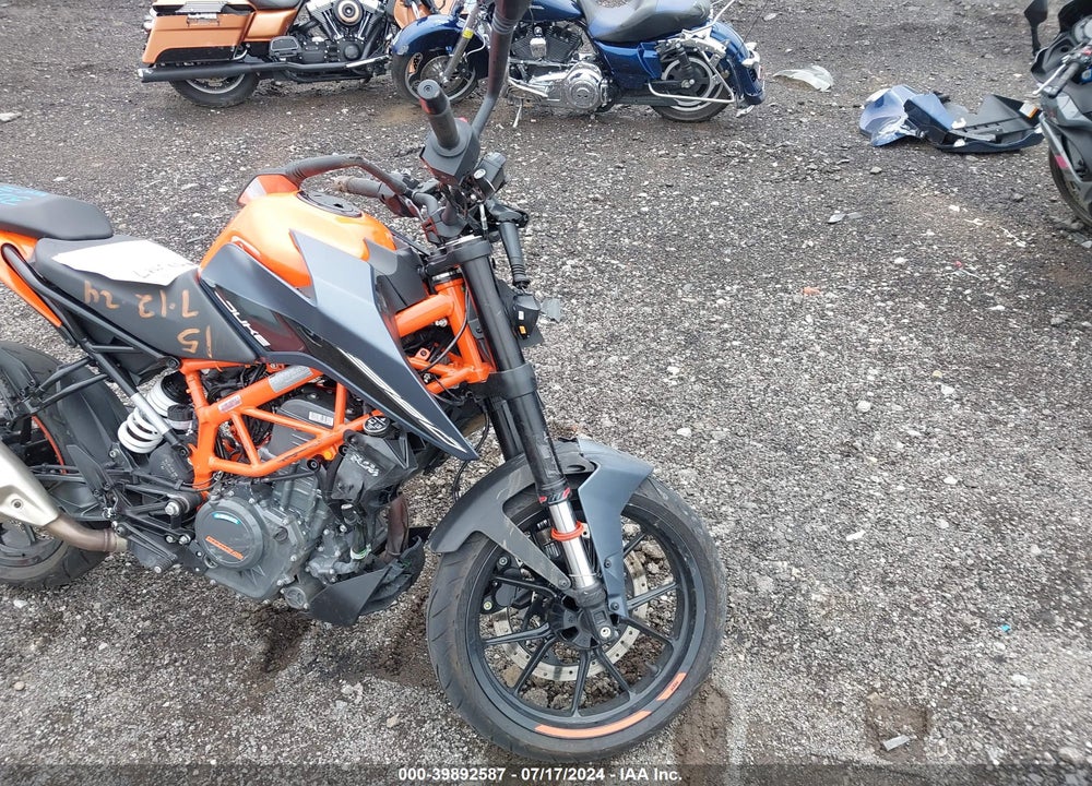 2023 KTM 390 DUKE VIN: MD2JPJ400PN201419