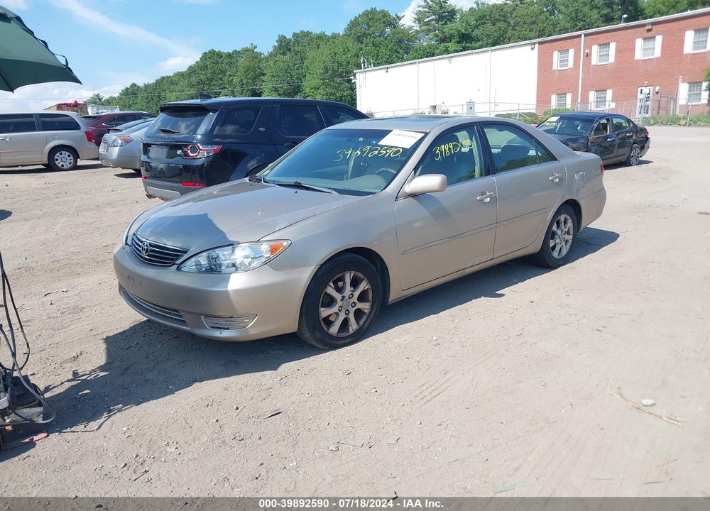 2005 TOYOTA CAMRY XLE V6 VIN: 4T1BF30K75U087238