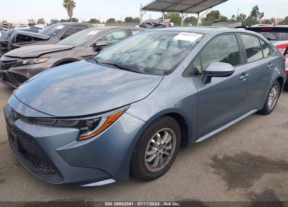 2022 TOYOTA COROLLA HYBRID LE VIN: JTDEAMDEXNJ052740