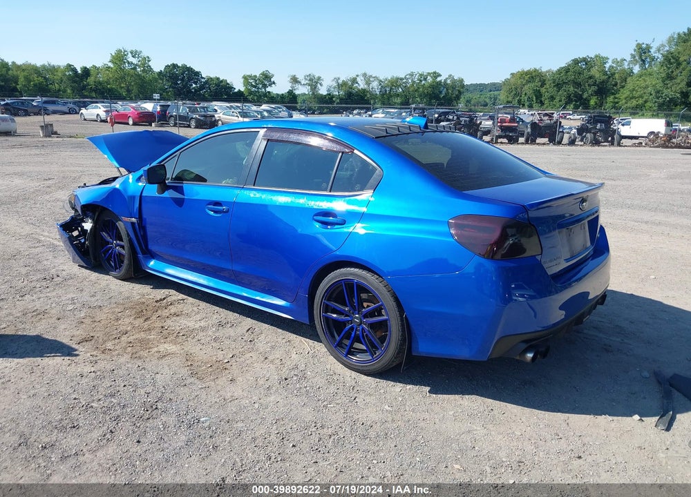 2015 SUBARU WRX PREMIUM VIN: JF1VA1D69F9829926